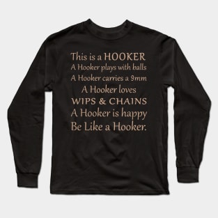 this is a hooler crochet Long Sleeve T-Shirt